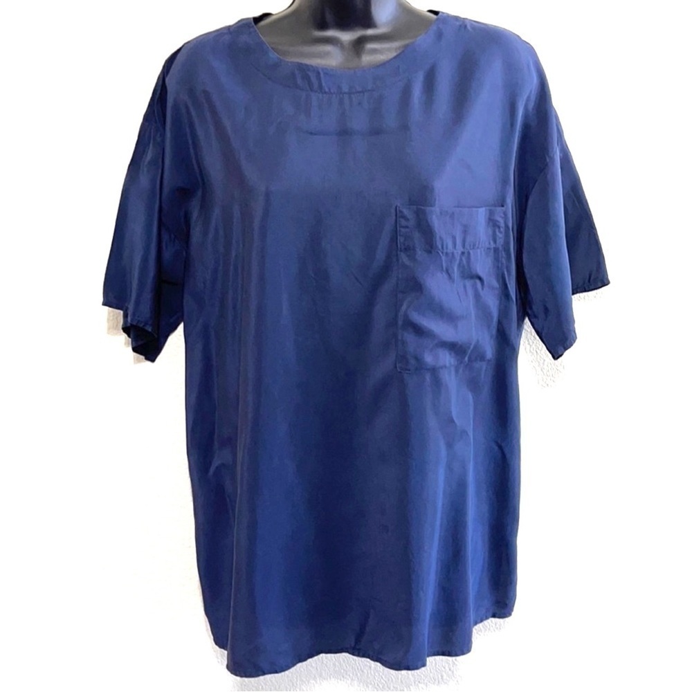 Jh Collectible 100% Silk Woman Blouse Tee Shirt Size S